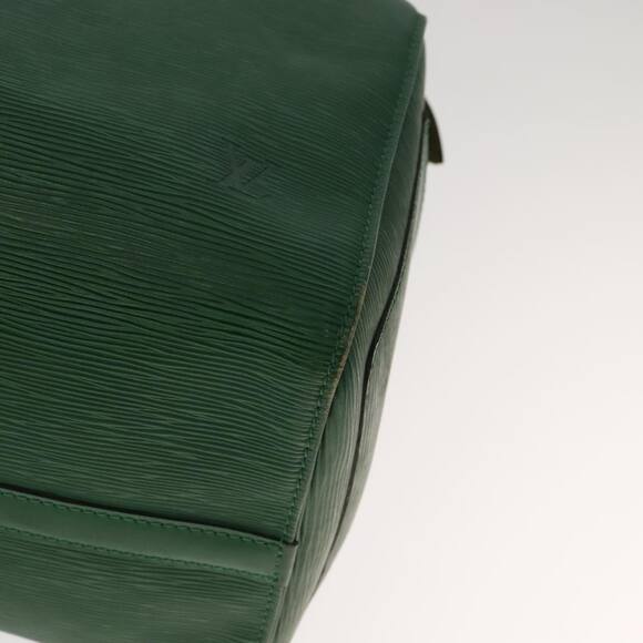 LOUIS VUITTON Epi Keepall 50 Boston Bag Green M42964 - Picture 9 of 16